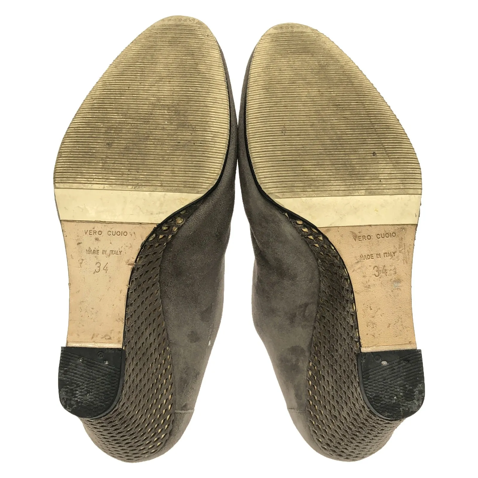 Mule Mule Sandals Suede White