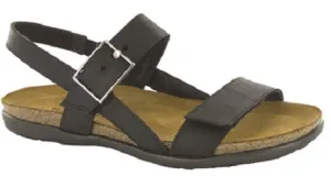 Naot Oily Coal Nubuck Norah Womens Comfort Sandals 7408