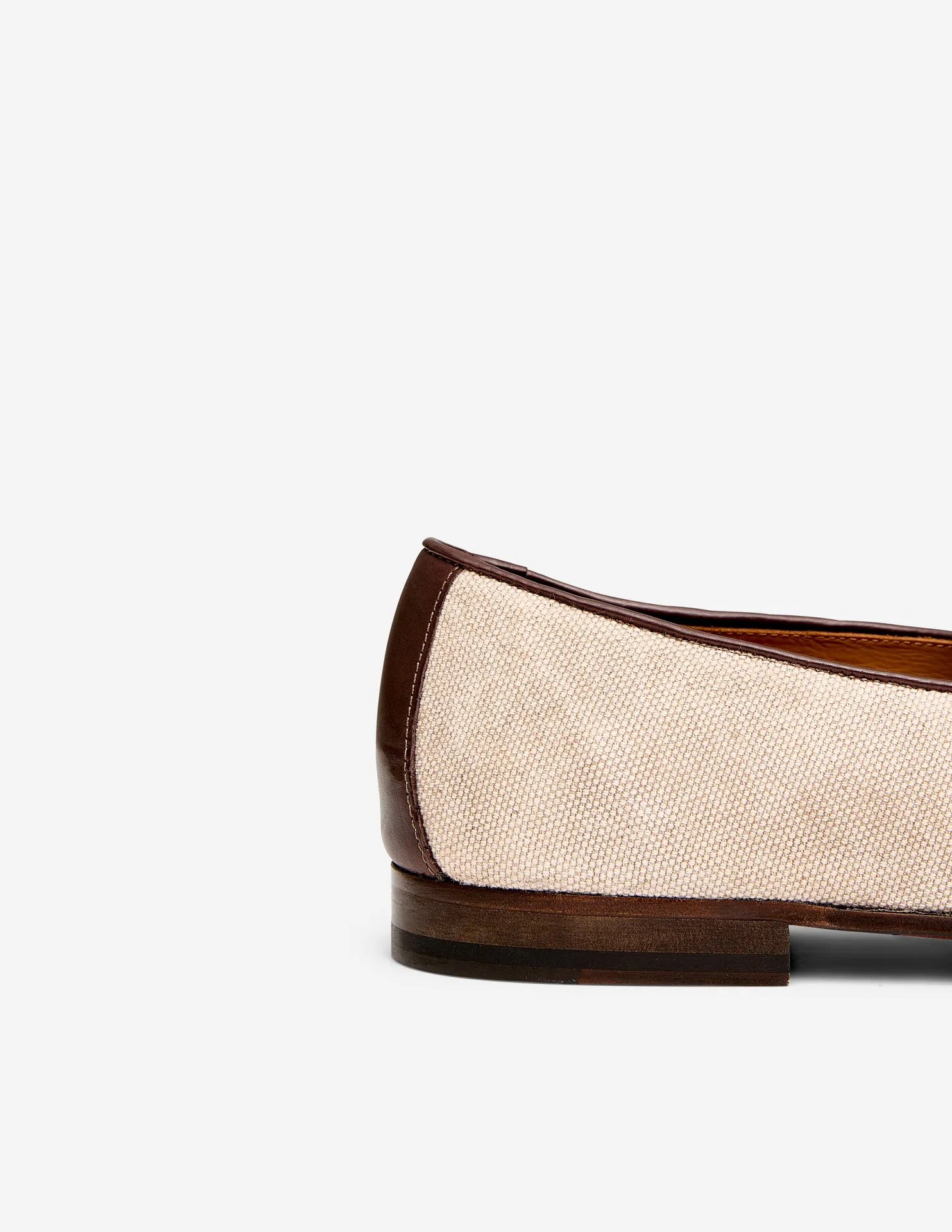 Natural Linen Loafer Natural Combo