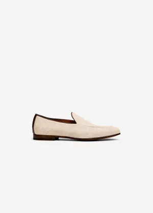 Natural Linen Loafer Natural Combo