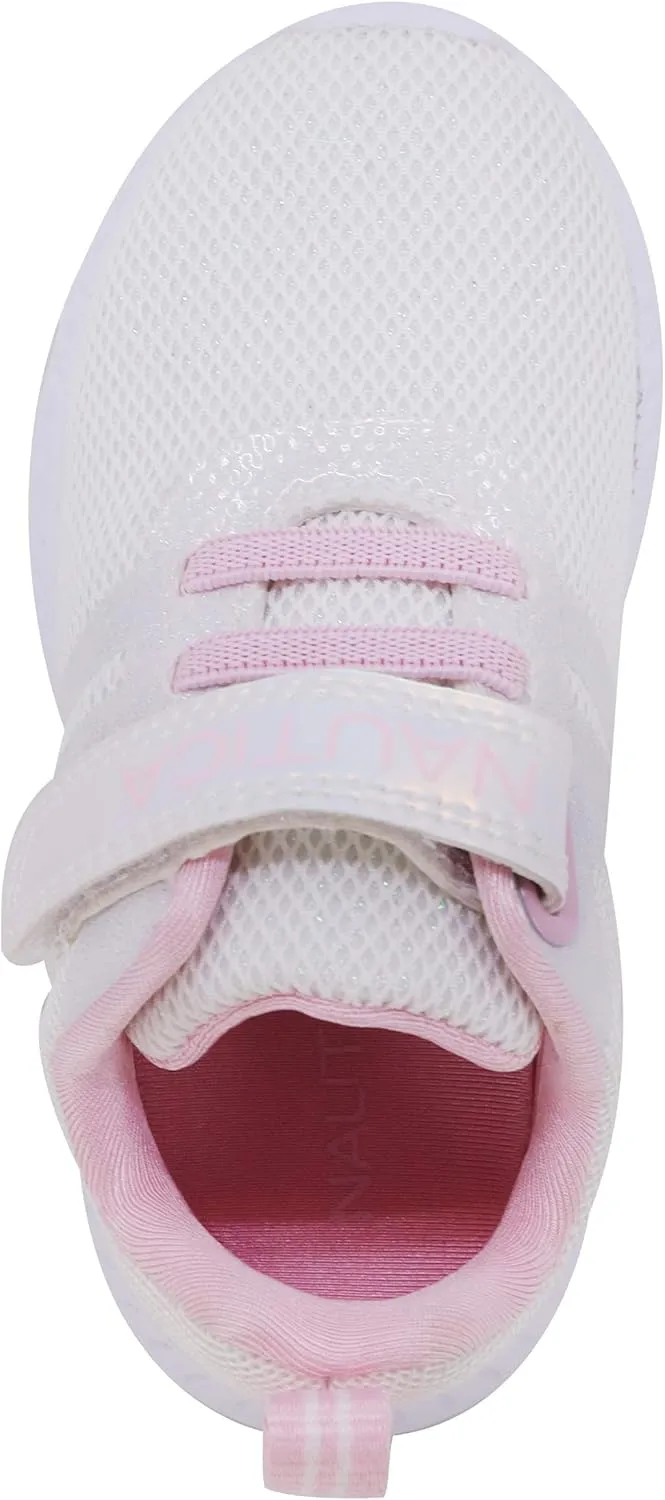 Nautica Kids Fashion Sneaker Athletic Running Shoe with One Strap |Boys - Girls|(Toddler/Little Kid)