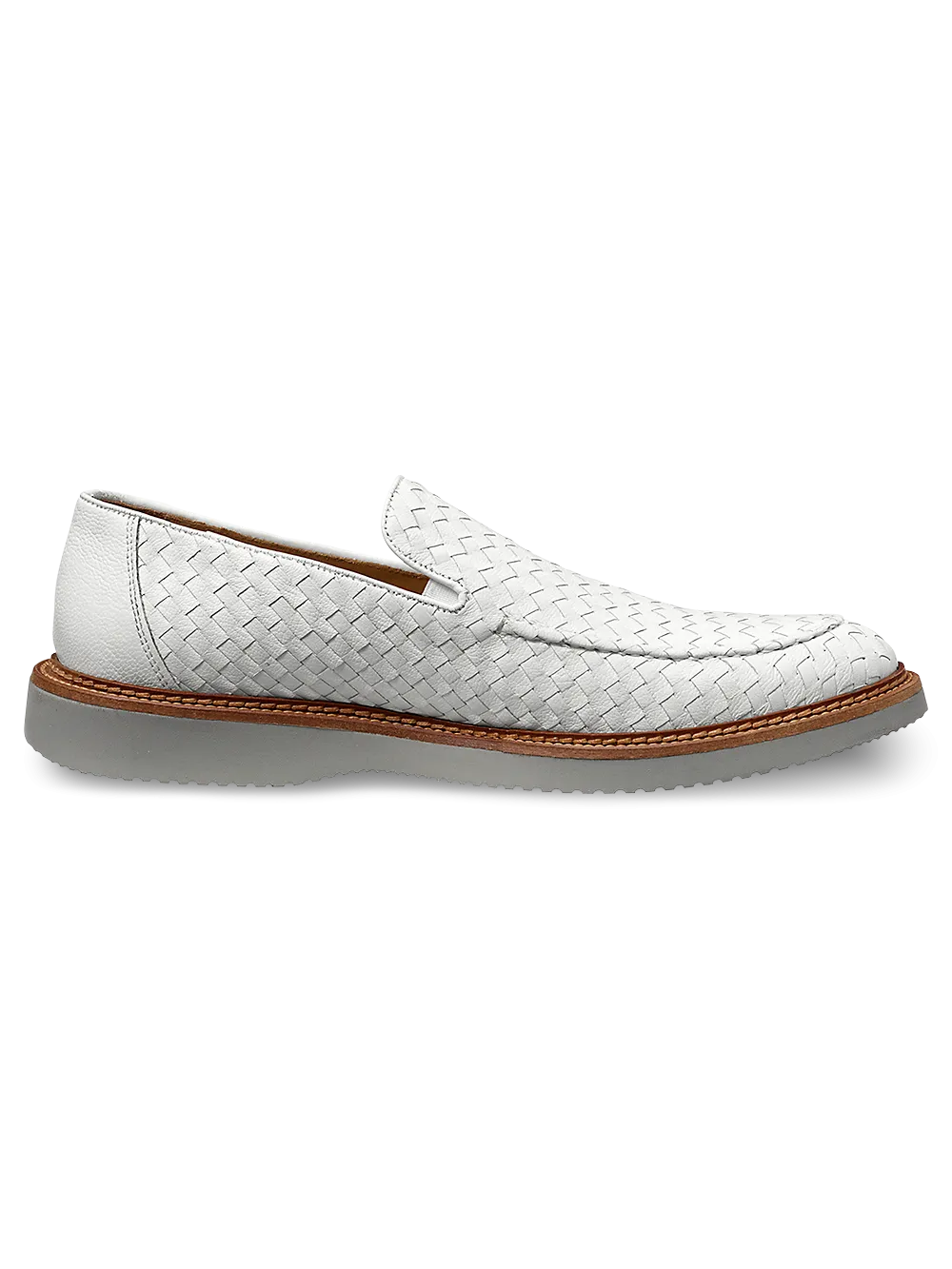 Noah Hybrid Venetian Loafer - White