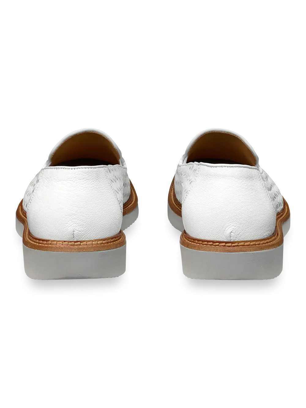 Noah Hybrid Venetian Loafer - White