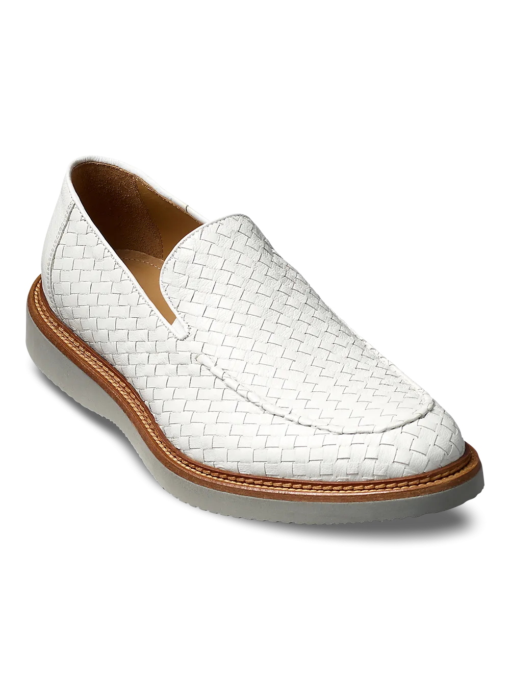 Noah Hybrid Venetian Loafer - White