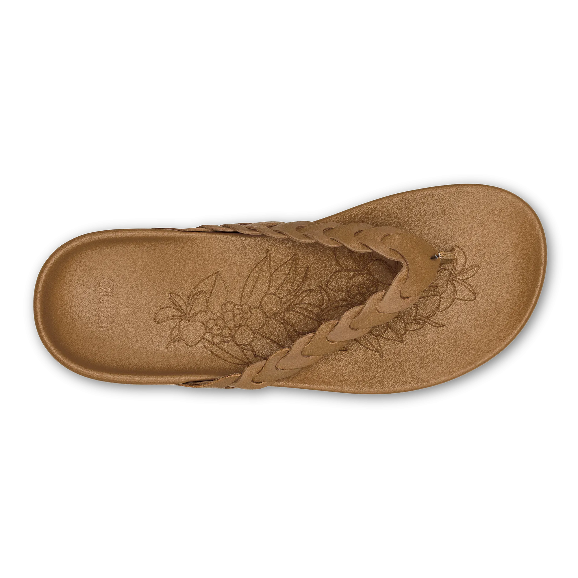 Olukai Tan Lei Women's Leather Sandals 20531-3434
