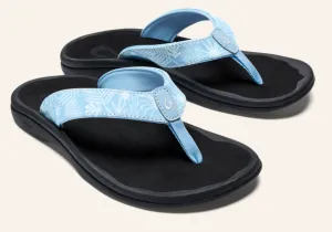 OluKai Women's 'Ohana, Pale Blue/Black