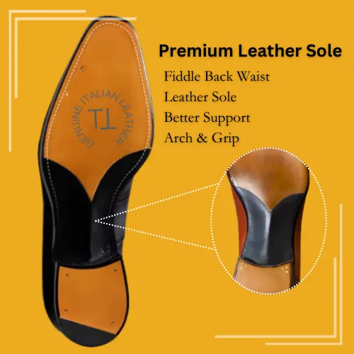 OMERIAN Premium Oxford Crafted in Hand Patina Leather