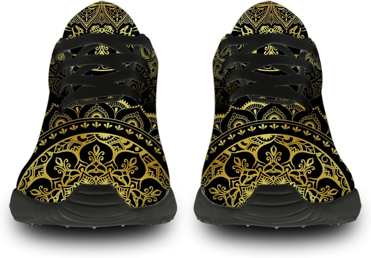 Owl Print Shoes for Men Women Breathable Lightweight Comfortable Running Tennis Walking Sneakers Gifts for Girls Boys