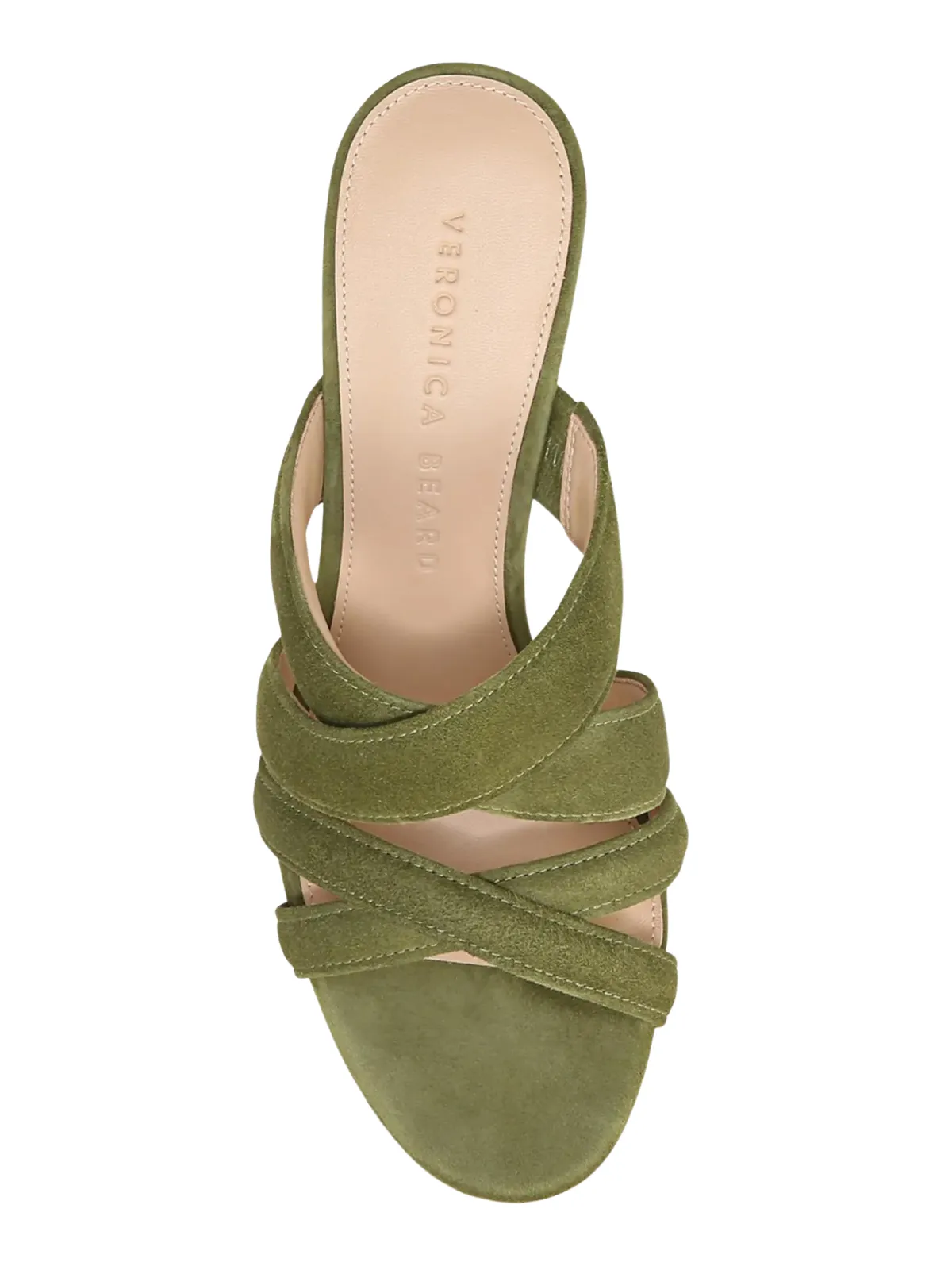 Palm Green Ginny Suede Mule