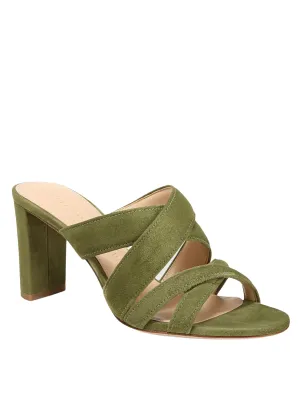 Palm Green Ginny Suede Mule