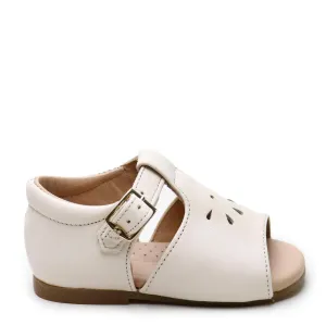 Papanatas Ivory Perforated Baby Sandal
