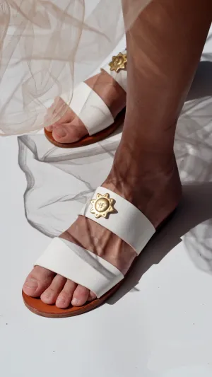 Party Bride Sun - Camel Sole - Two-Strap Sandals