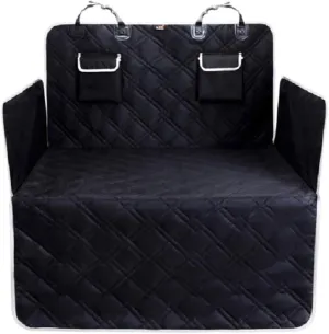 Pet Dog Car Trunk Seat Cover for Mitsubishi Mirage 2012-2022,Car Boot Liner Dog Cargo Liner Car Seat Protector Dog Trunk Cover Black