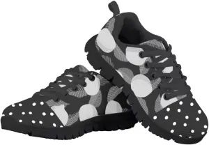 PinUp Angel Kid Girl Athletic Sneaker Breathable Running Walking Sport Lace Up Tennis Shoes