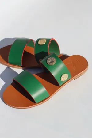 Rich Vertigo - Camel Sole - Two-Strap Sandals
