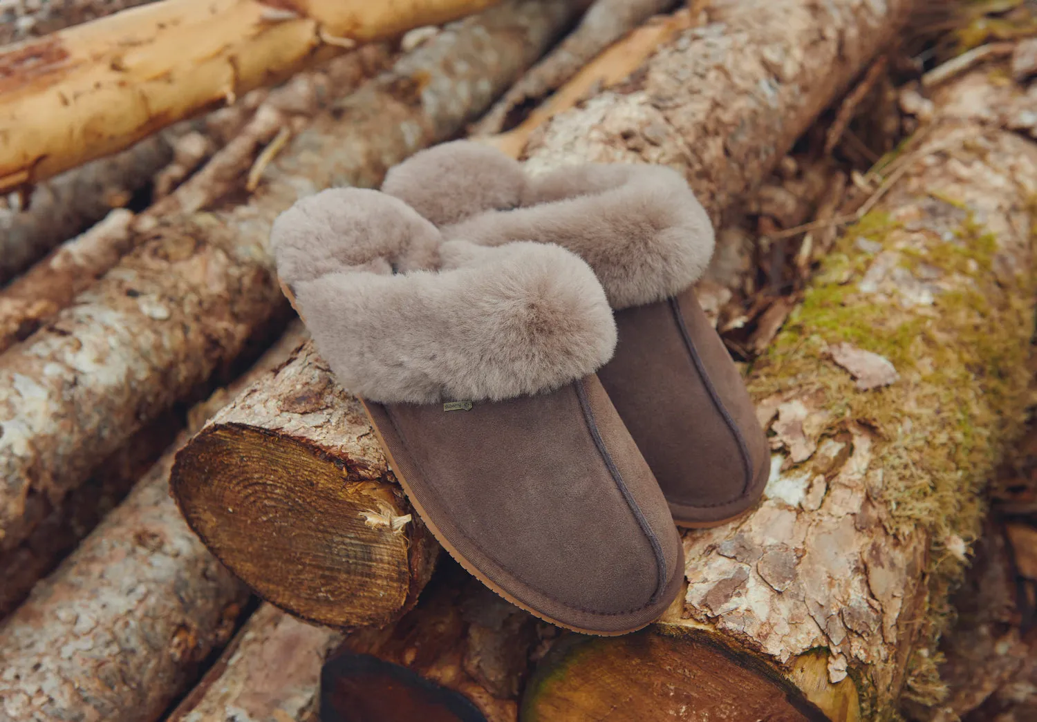 Rockmill Women’s Mule Slippers Cigar