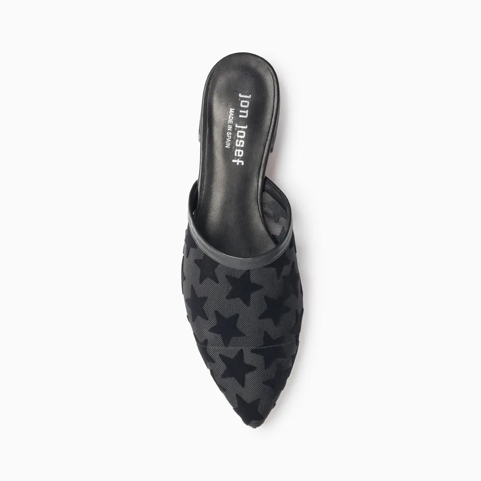 Rosalia Mule Mesh Flat