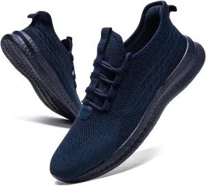 Running Shoes for Men Casual Slip on Tennis Shoes Fashion Sneaker Lightweight Breathable Gym Athletic Sports Walking Shoes