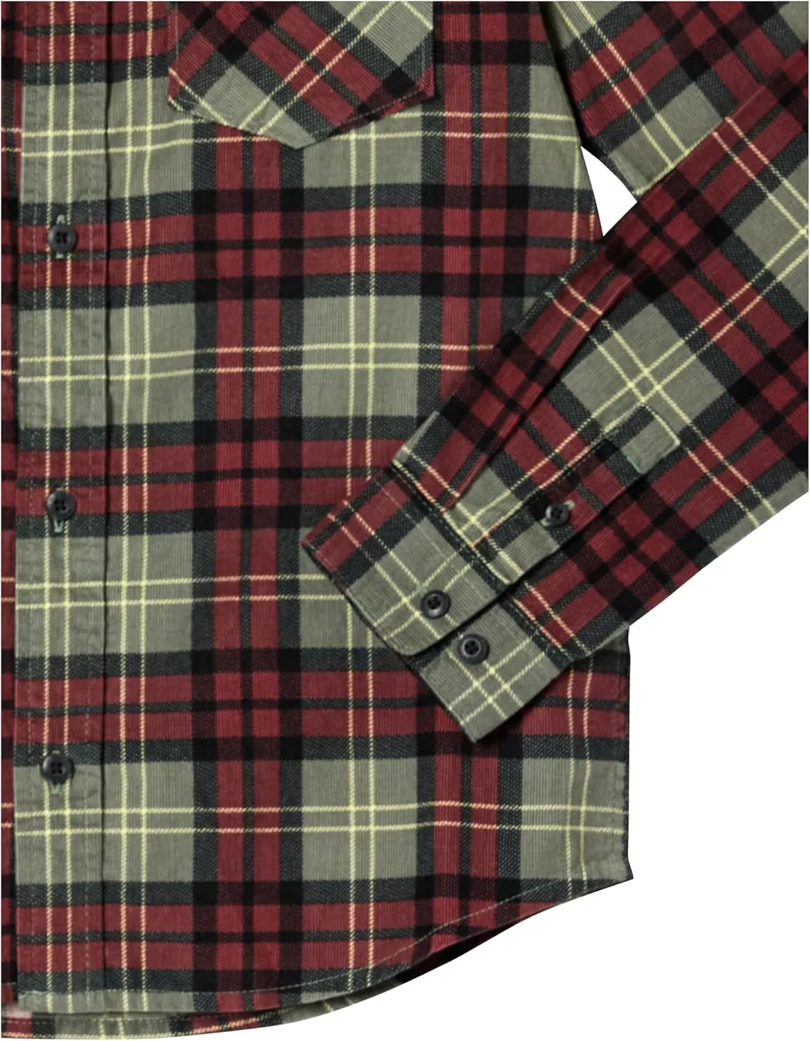 RVCA Boys' Fall Long Sleeve Button Up Collar Woven