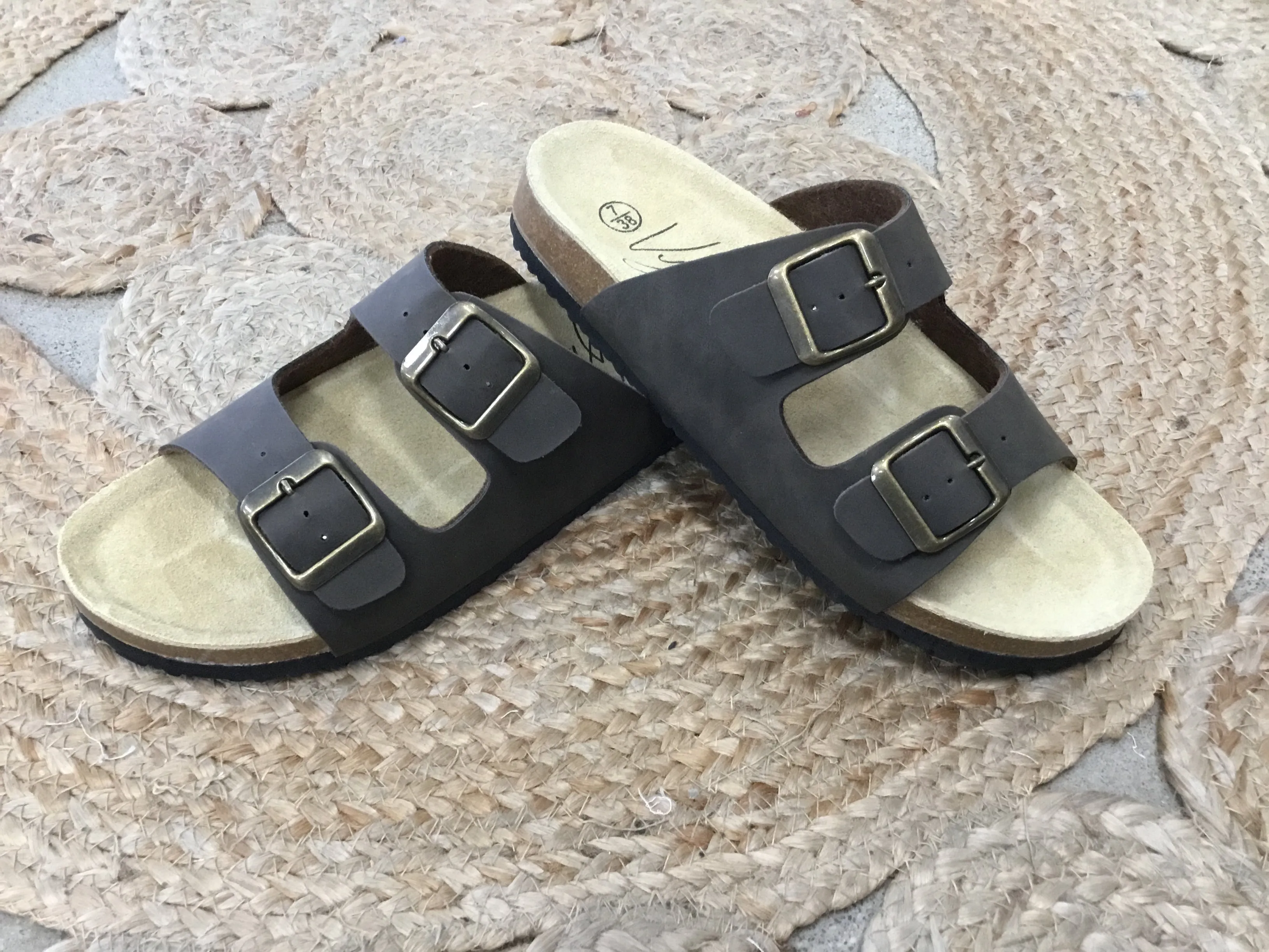Sandal Two Buckle Shoe