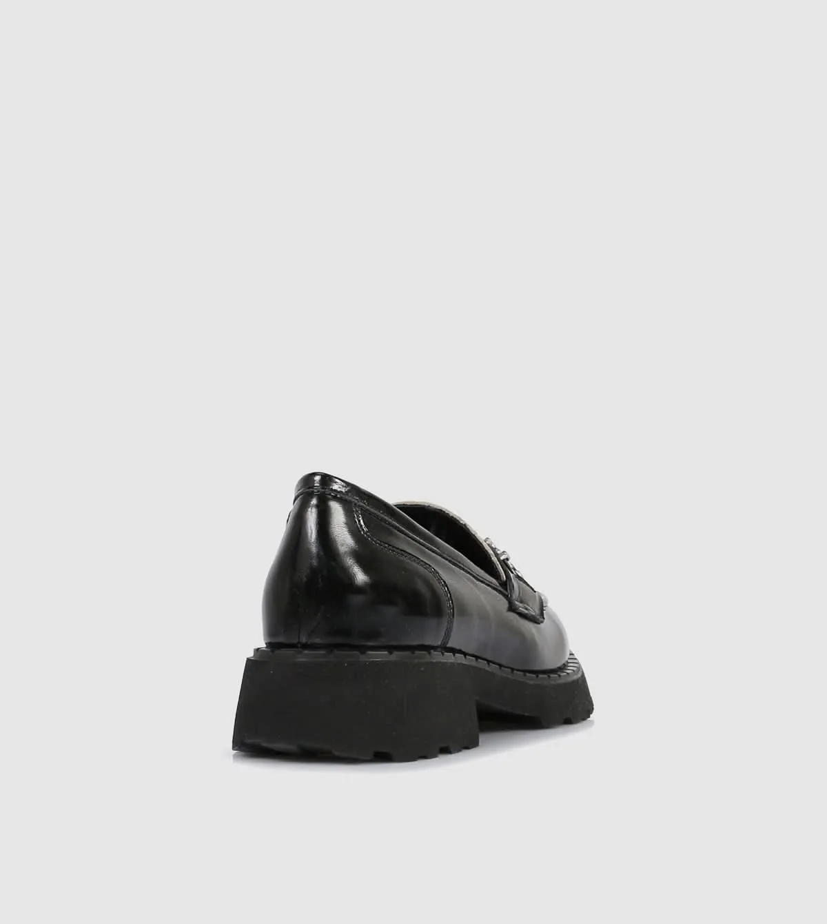 Sempre Di - Delaney Loafer. Black/Beige