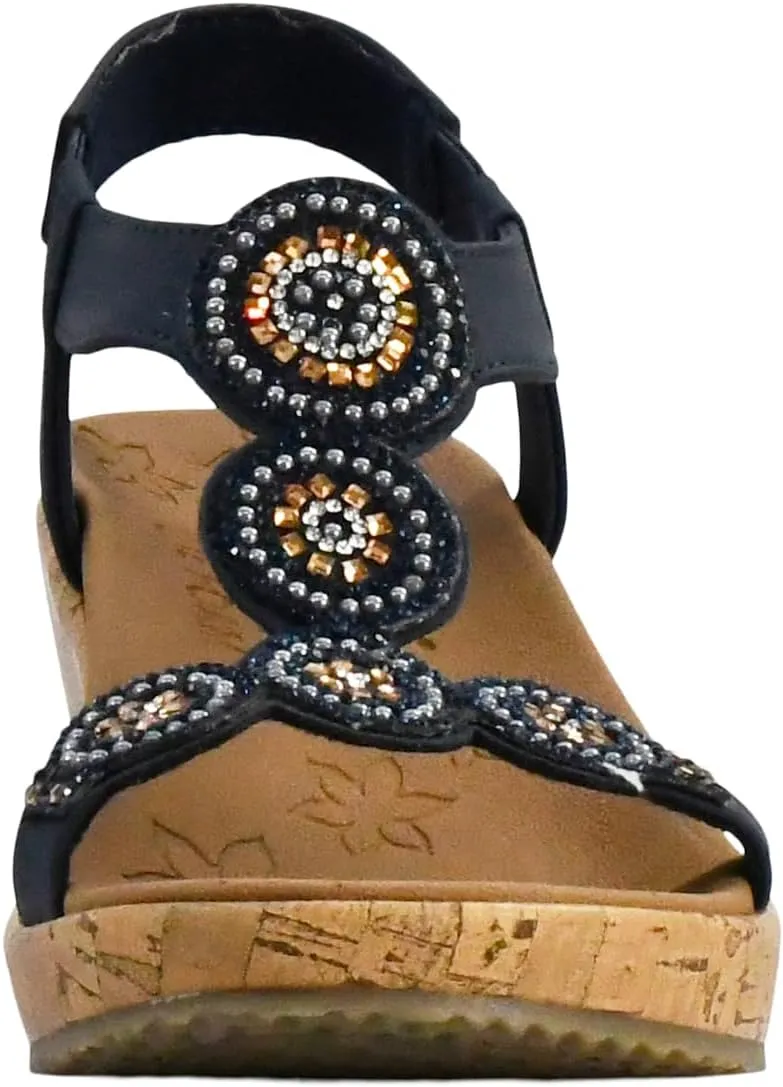 Skechers Women's Beverlee Date Glam Sandal