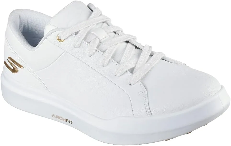 Skechers Women's Drive 6 Arch Leather Relaxed Fit Waterproof Golf Shoe Sneaker