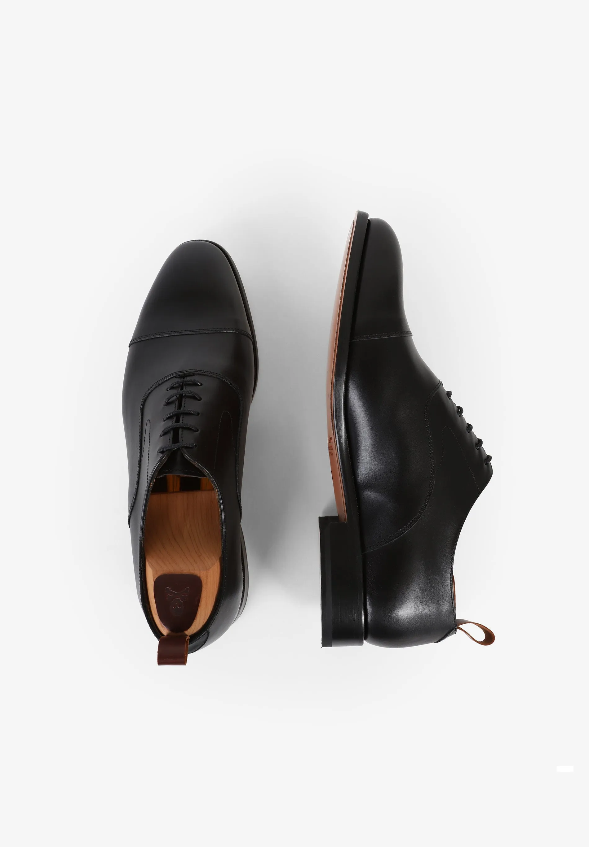 SMART LEATHER OXFORD SHOES