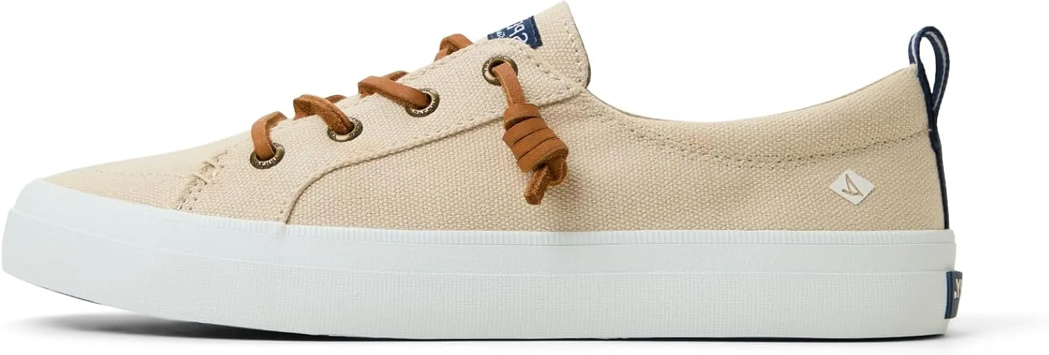 Sperry Women's Crest Vibe Sneaker, Brown, 5.5