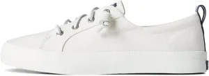 Sperry Women's Crest Vibe Sneaker, White, 5