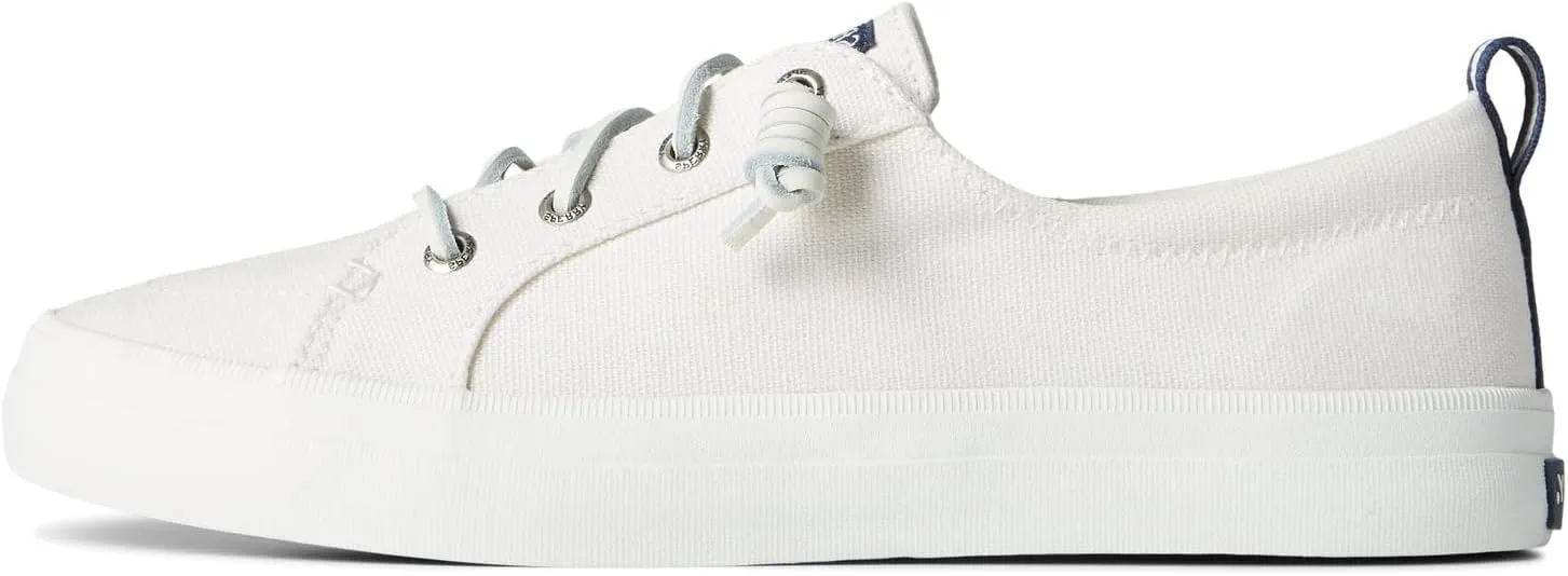 Sperry Women's Crest Vibe Sneaker, White, 5