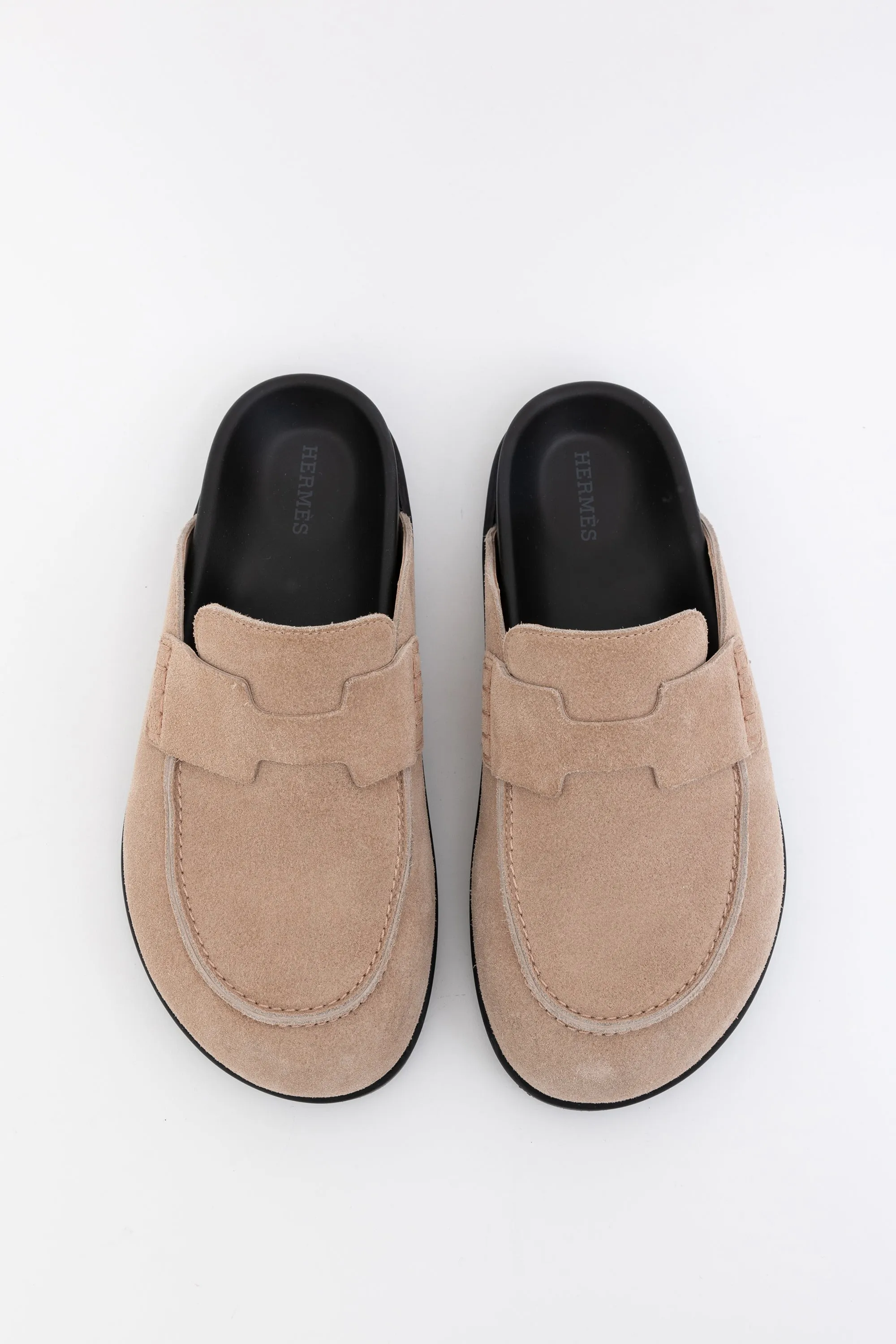 Suede 'Go' Mules