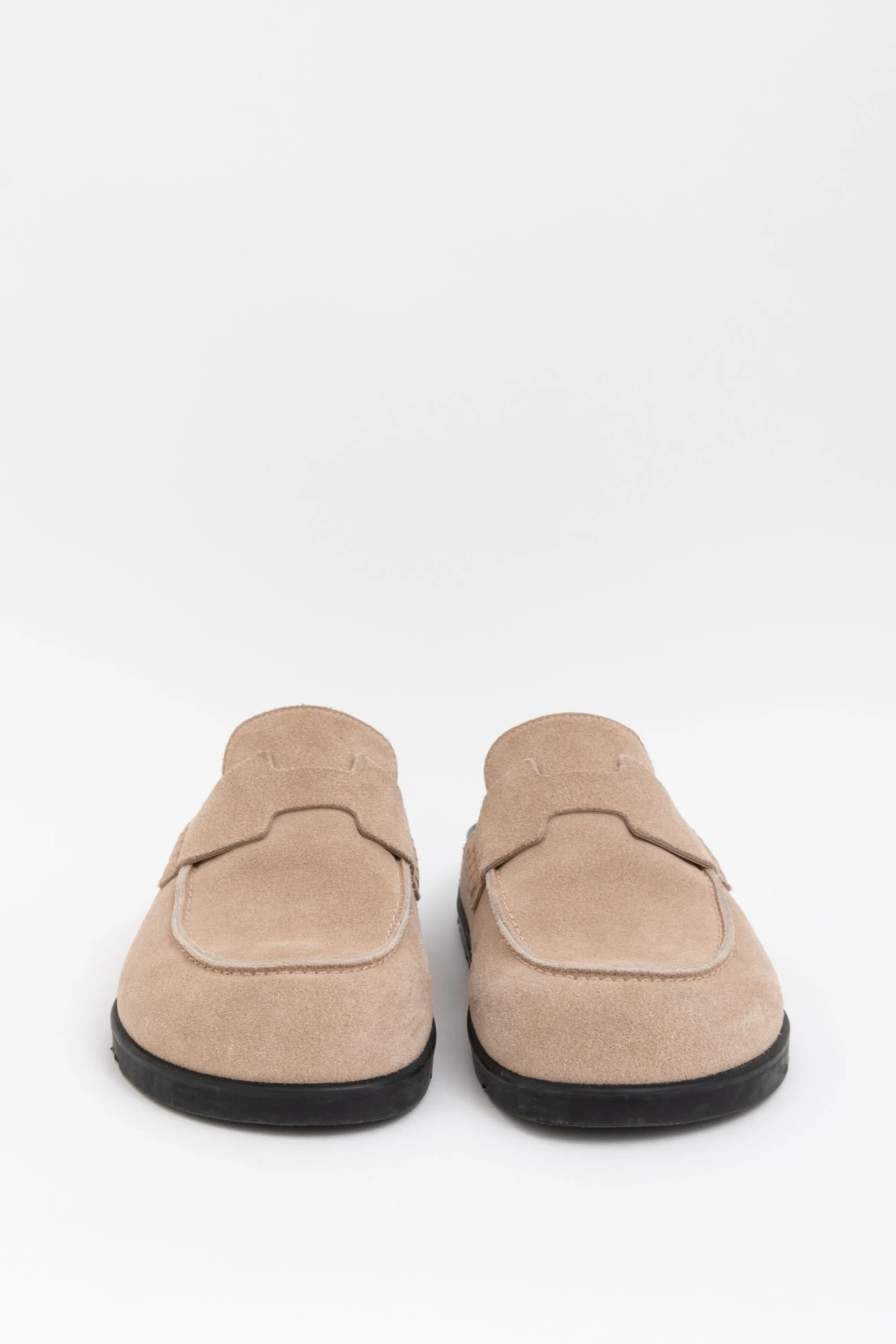 Suede 'Go' Mules
