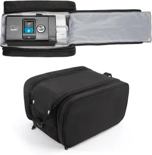Travel Bag Compatible with ResMed AirSense 11, AirSense 10, AirSense 10 elite, AirStart 10, Philips Dreamstation, 3B Medical Luna G3 Machine Equipment Supplies Travel Size Carrying Case 12"x8.7"x6.9"