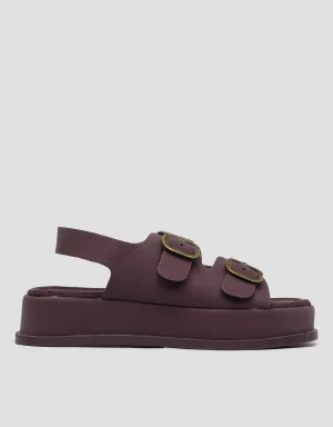 Triset Slingack Buckle Sandal Wanita