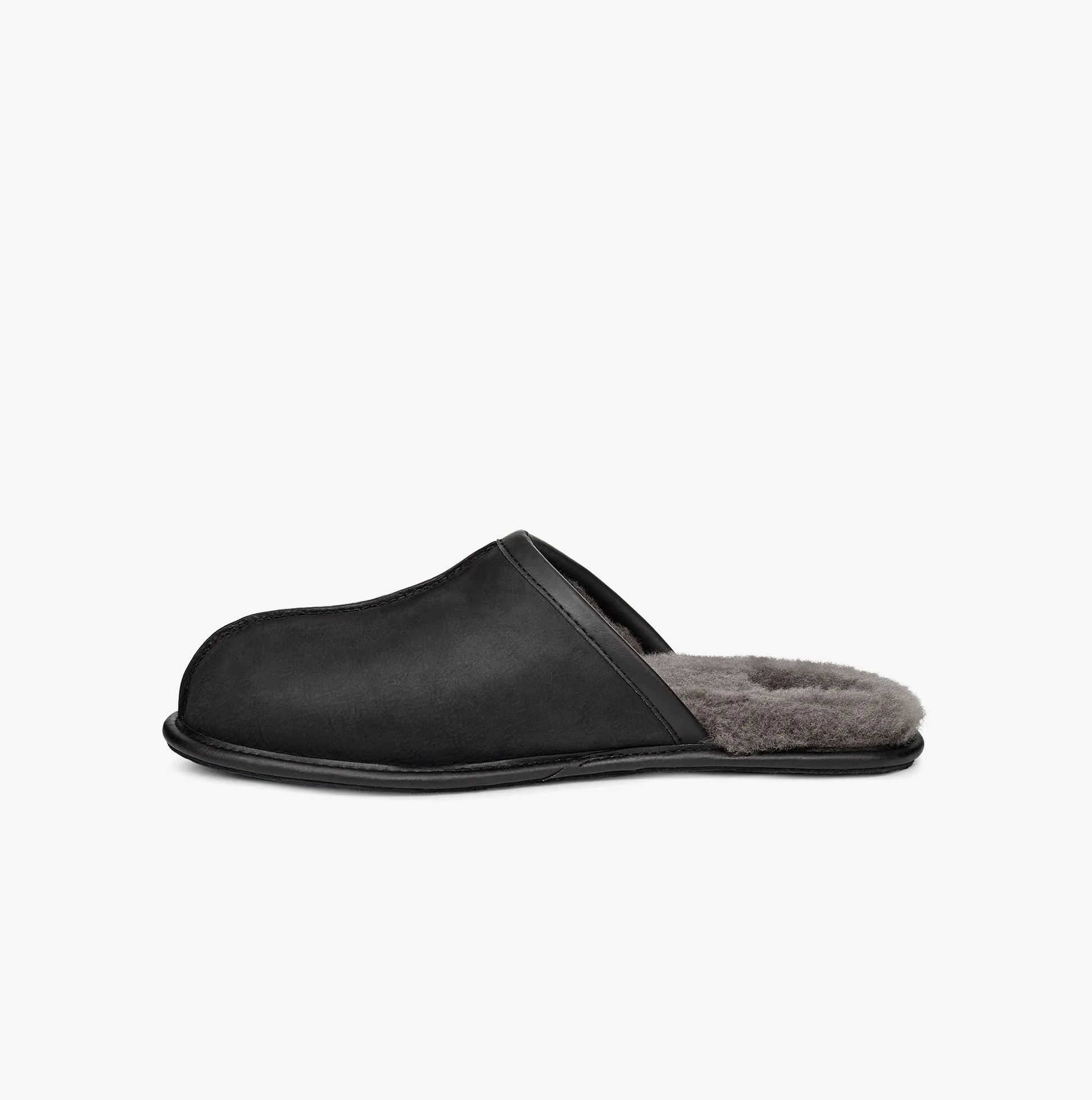 UGG SCUFF Mens Slippers Black