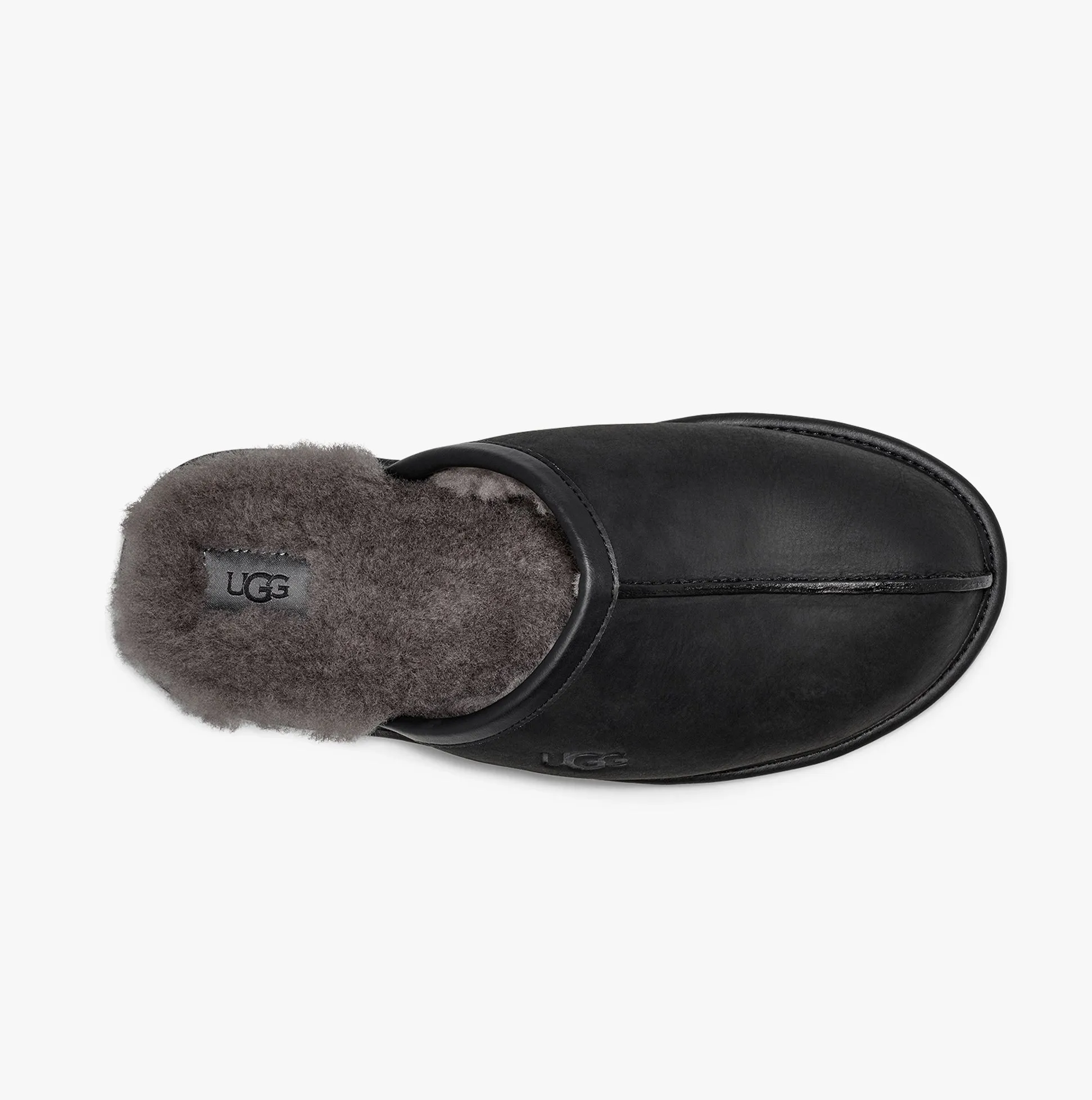 UGG SCUFF Mens Slippers Black