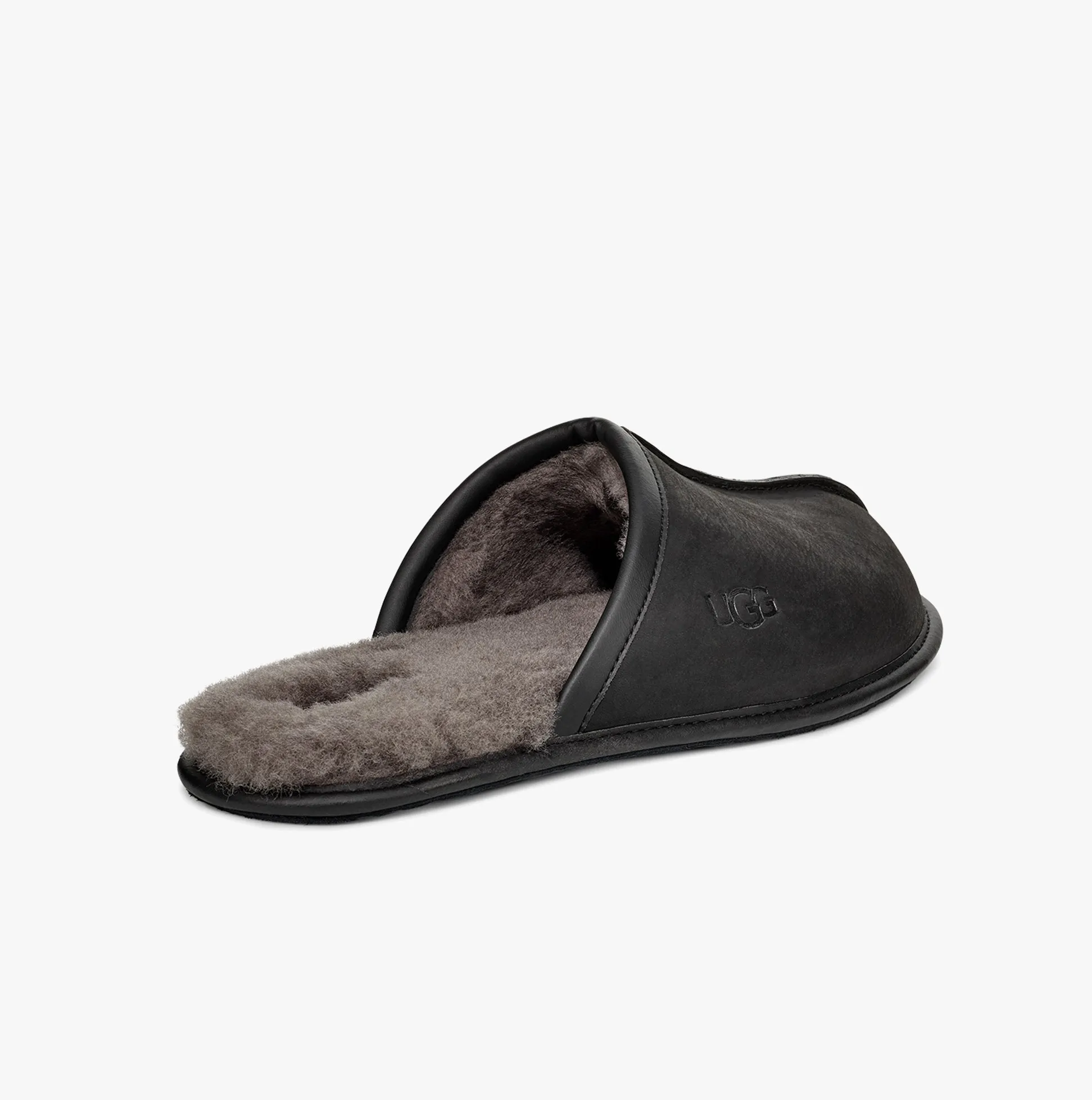 UGG SCUFF Mens Slippers Black