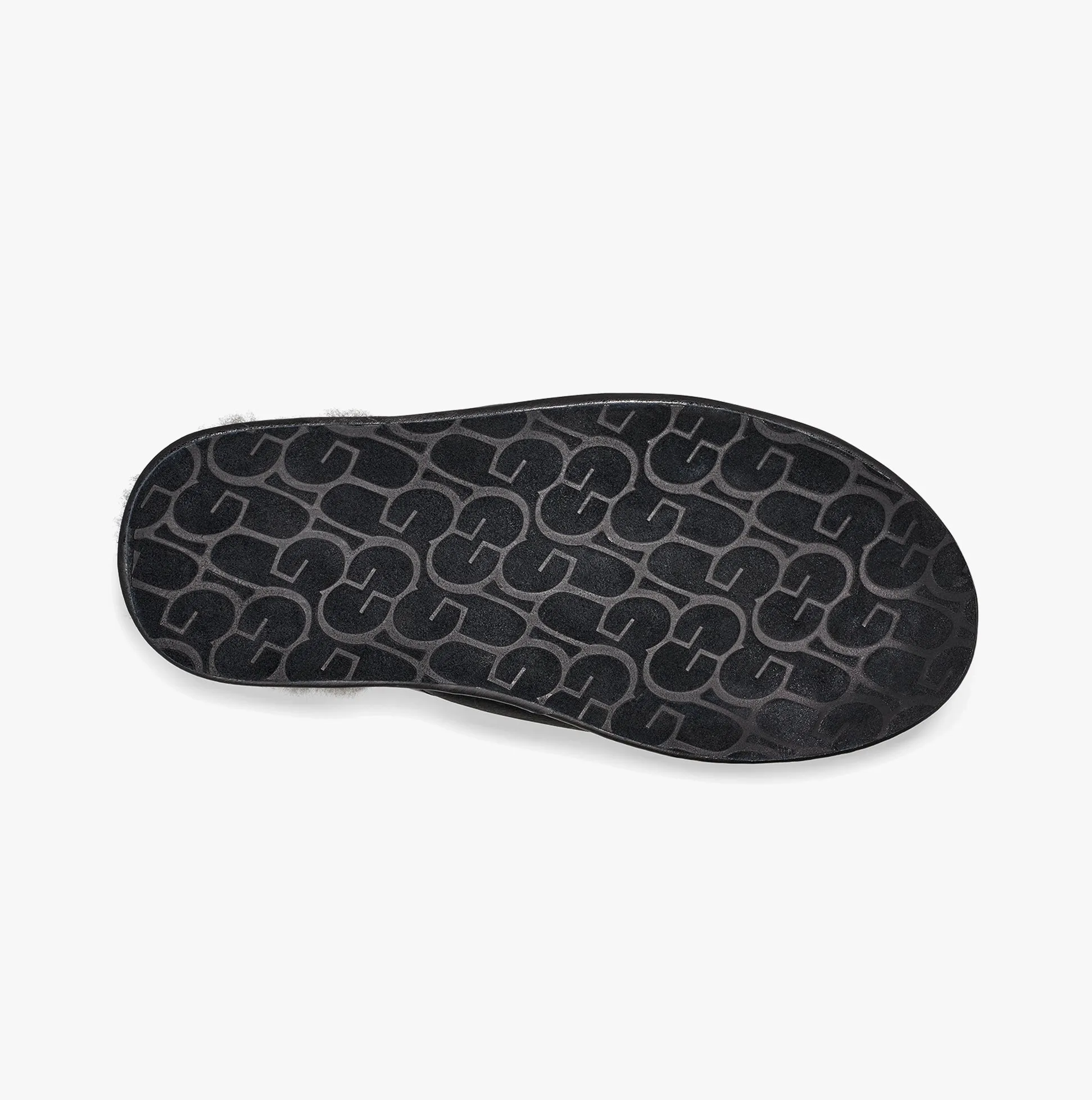 UGG SCUFF Mens Slippers Black