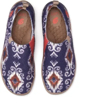 UIN Men's Art Travel Shoes Slip On Casual Wool Cozy Loafers Lightweight Comfort Fashion Sneaker Toledo Ⅰ