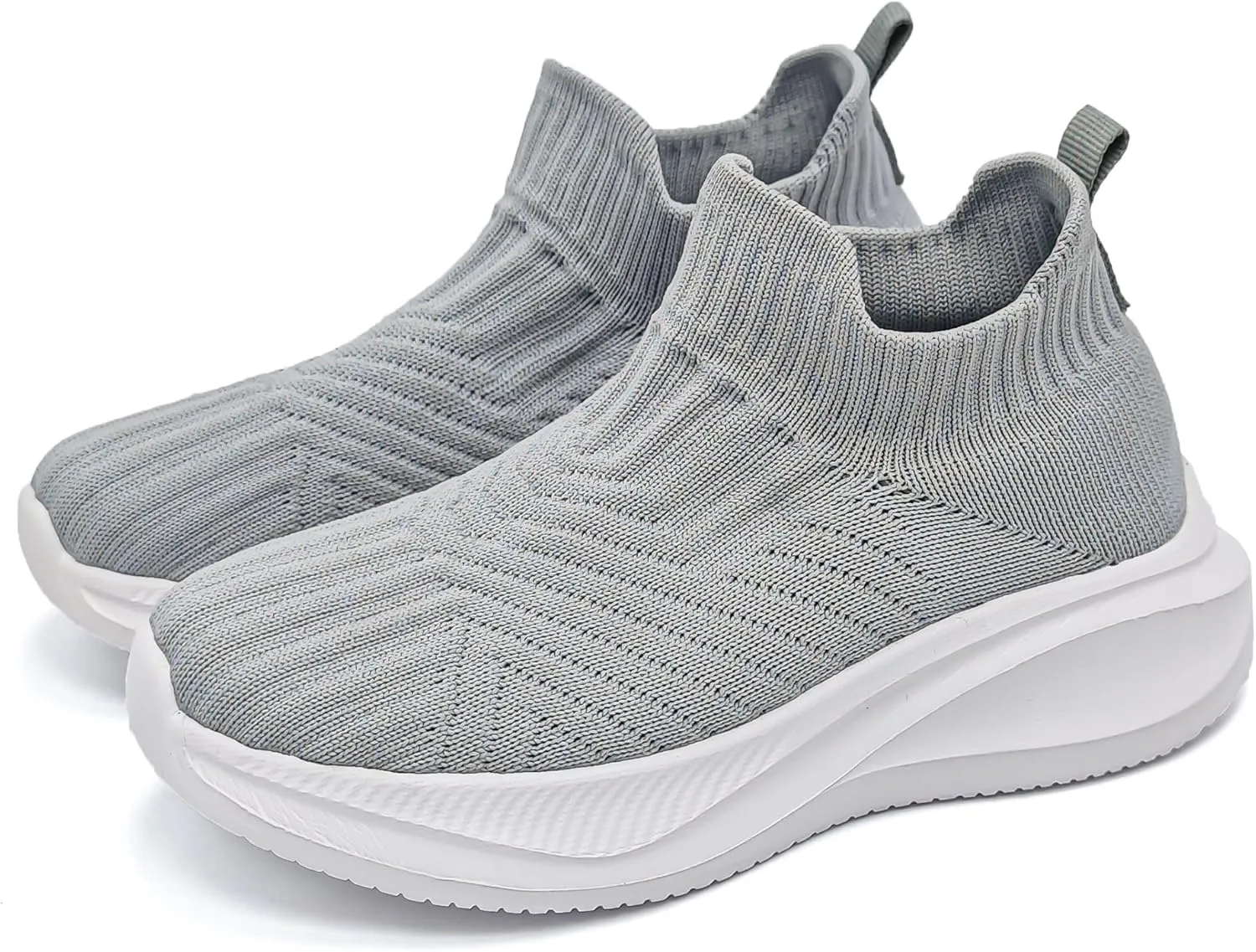 Umerigo Girls Boys Tennis Shoes Kids Slip On Sock Sneakers Summer Casual Gym Walking Atheletic Running Sneaker for Little Kid/Big Kid