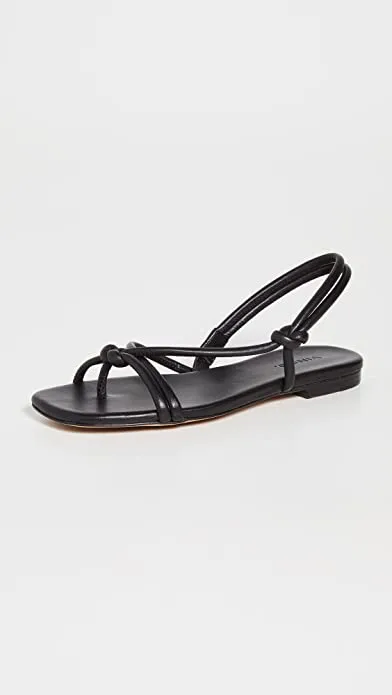 Vince Women's Doyle Sandals, Black, 9 Medium US