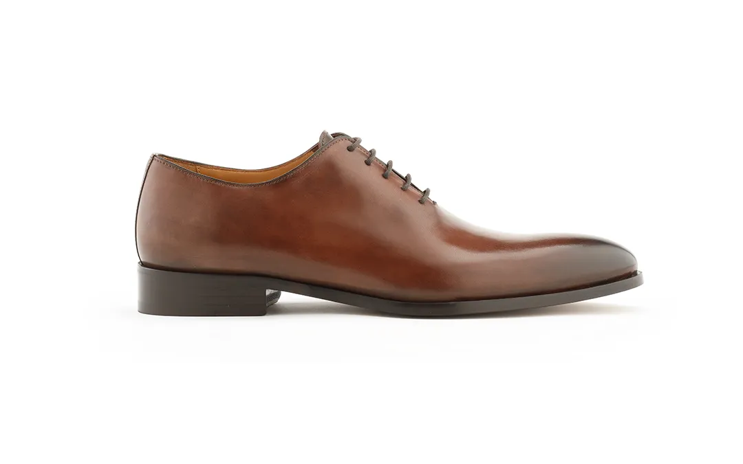 Washington Grand Whole Cut Dress Shoe in British Tan