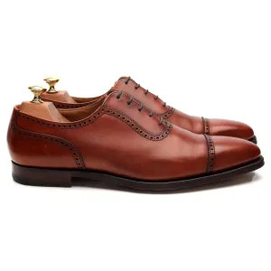'Westbourne' Tan Brown Leather Oxford UK 9 E