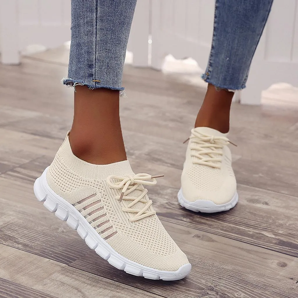 WolffMode Comfort Fit Casual Sneakers: Breathable, Lightweight, and Comfortable Women's Sport Shoes