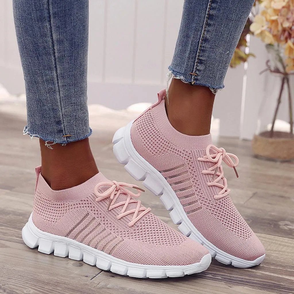 WolffMode Comfort Fit Casual Sneakers: Breathable, Lightweight, and Comfortable Women's Sport Shoes