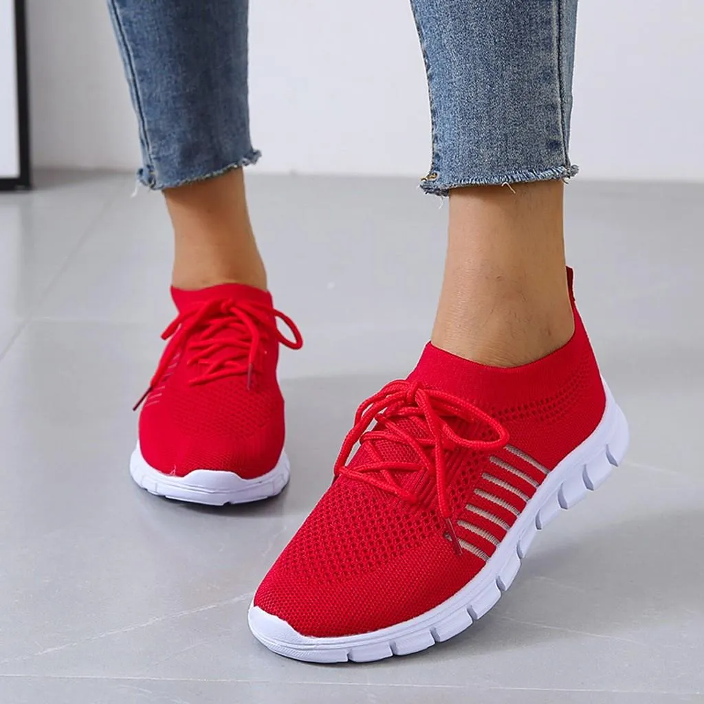 WolffMode Comfort Fit Casual Sneakers: Breathable, Lightweight, and Comfortable Women's Sport Shoes