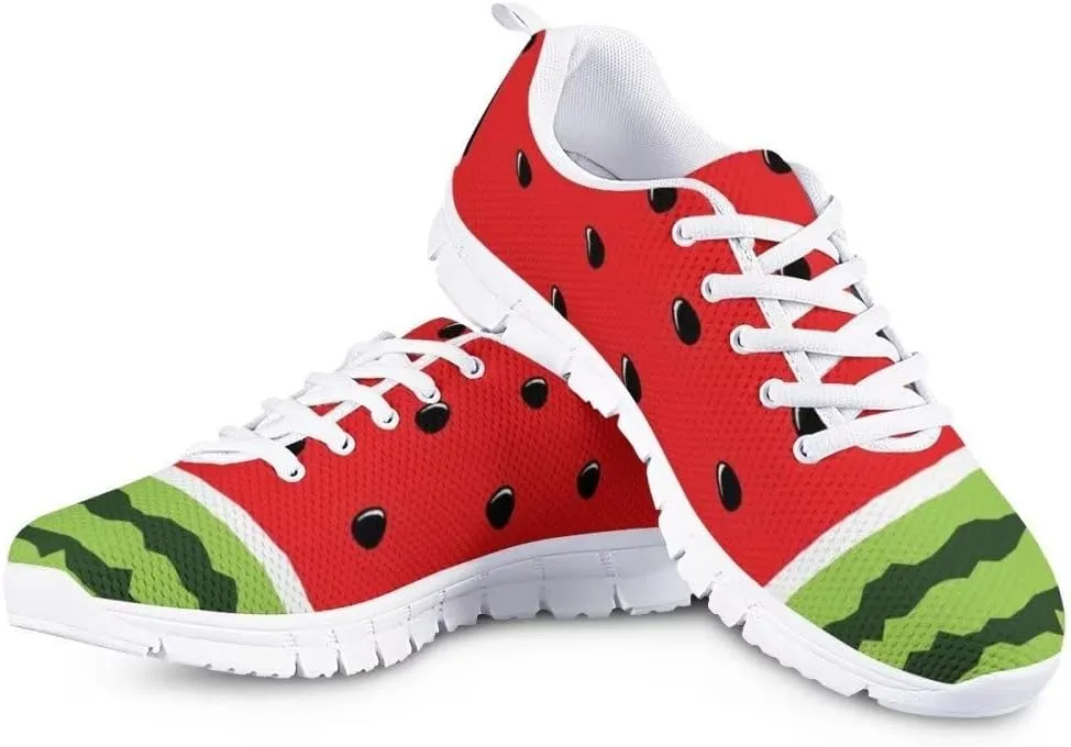 Women Floral/Leopard Print Running Sneaker Lightweight Walking Jogging Sports Shoes