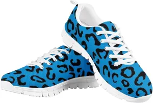 Women Floral/Leopard Print Running Sneaker Lightweight Walking Jogging Sports Shoes
