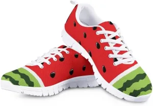 Women Floral/Leopard Print Running Sneaker Lightweight Walking Jogging Sports Shoes